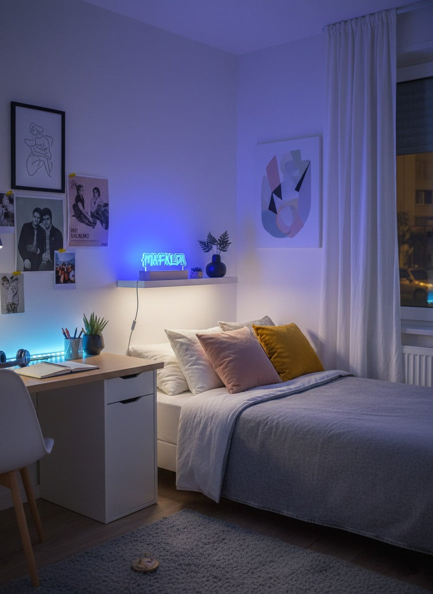 Candeeiro Led Nomes