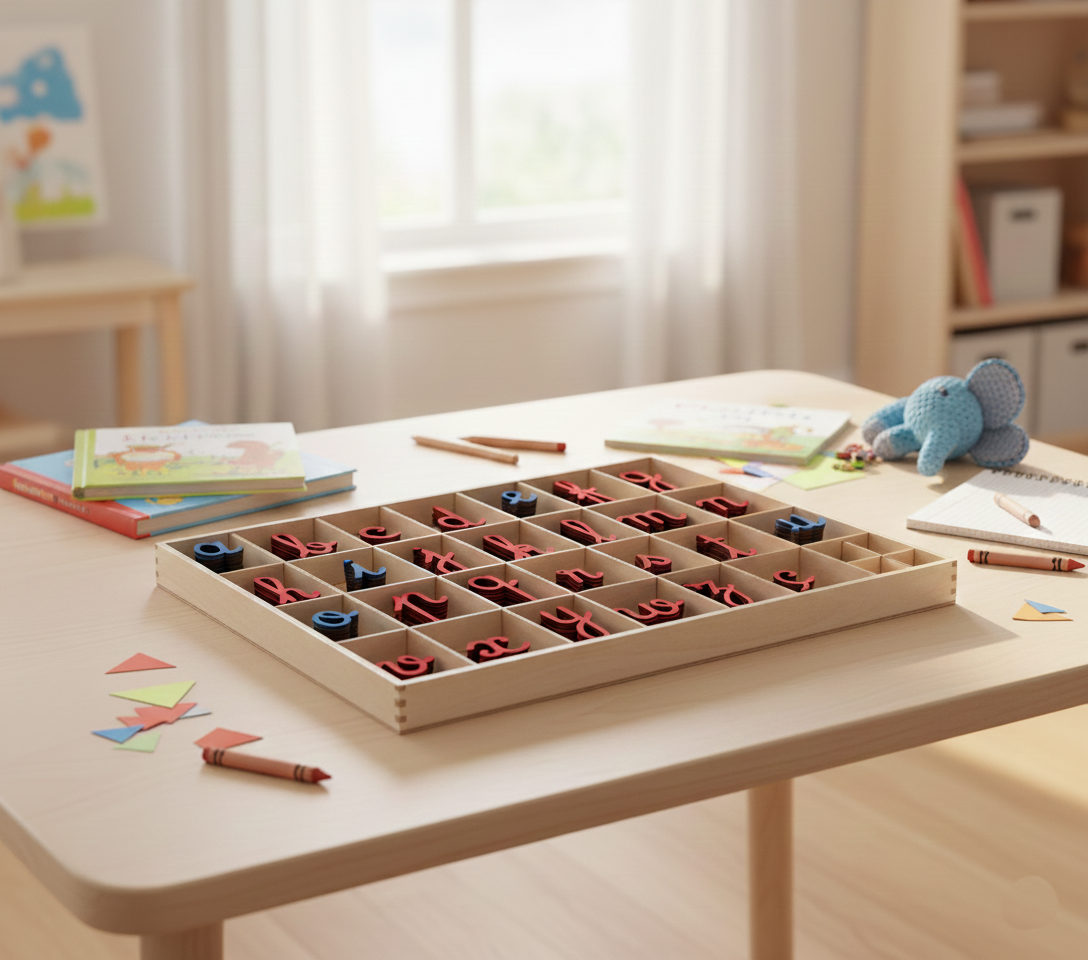 Alfabeto Móvel Montessori
