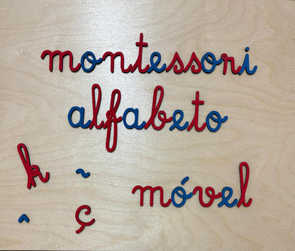 Alfabeto Móvel Montessori