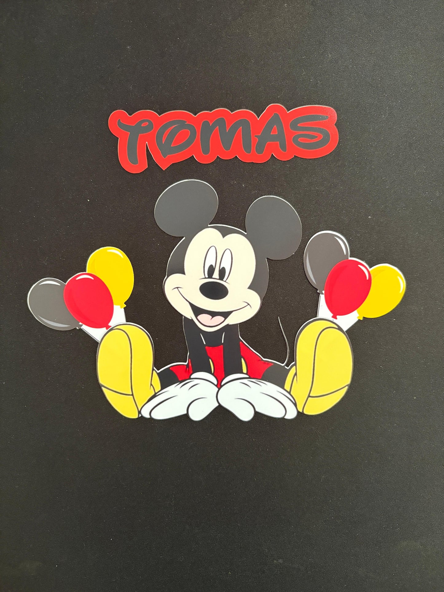 Decoração para bolos com tema do Mickey