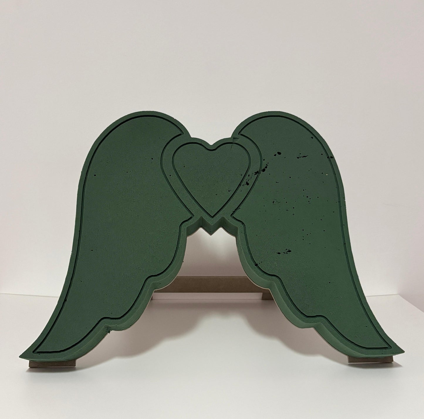 Decoração Arte Floral Anjo+Coração