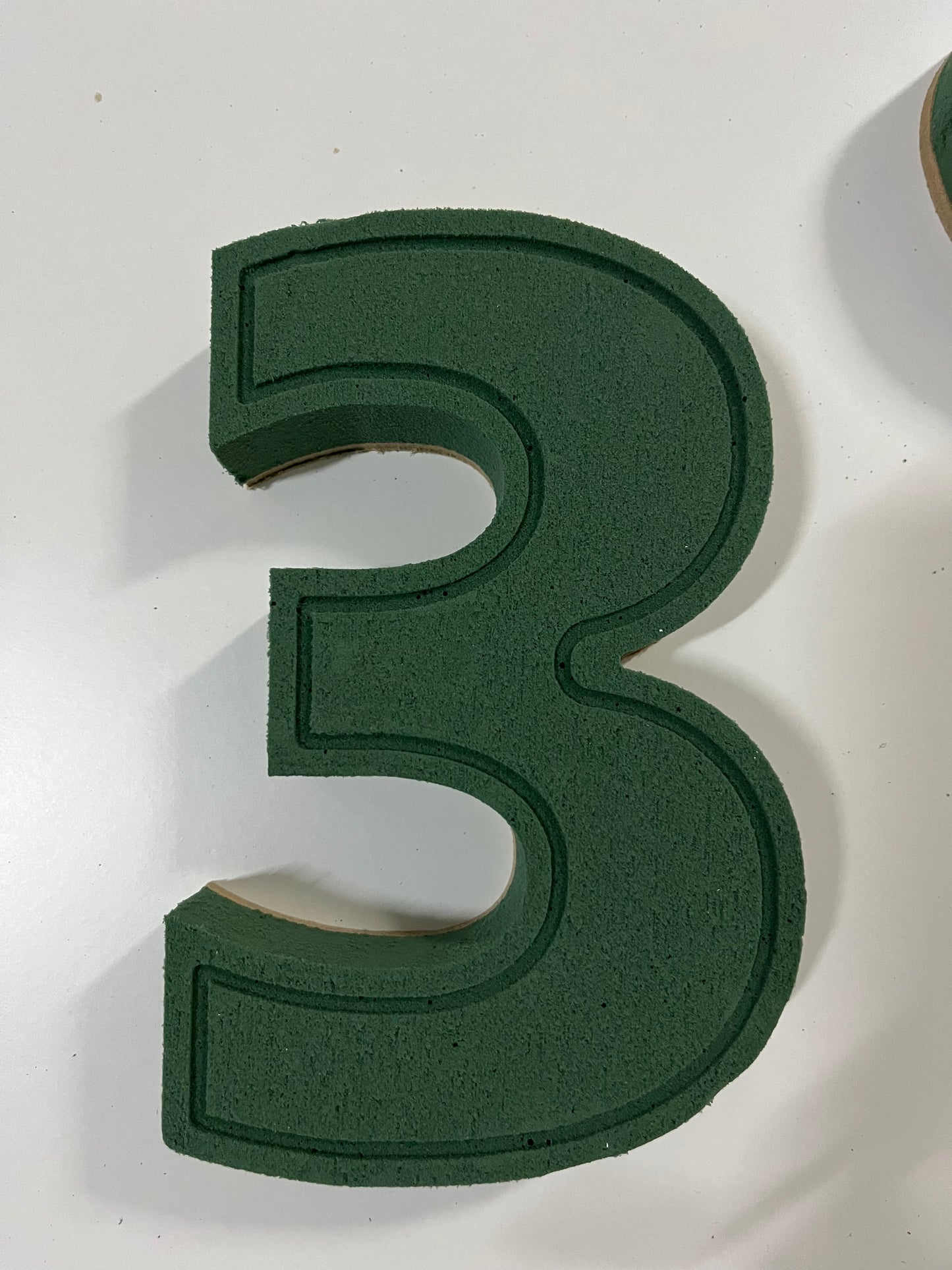 Decoração Arte Floral Números