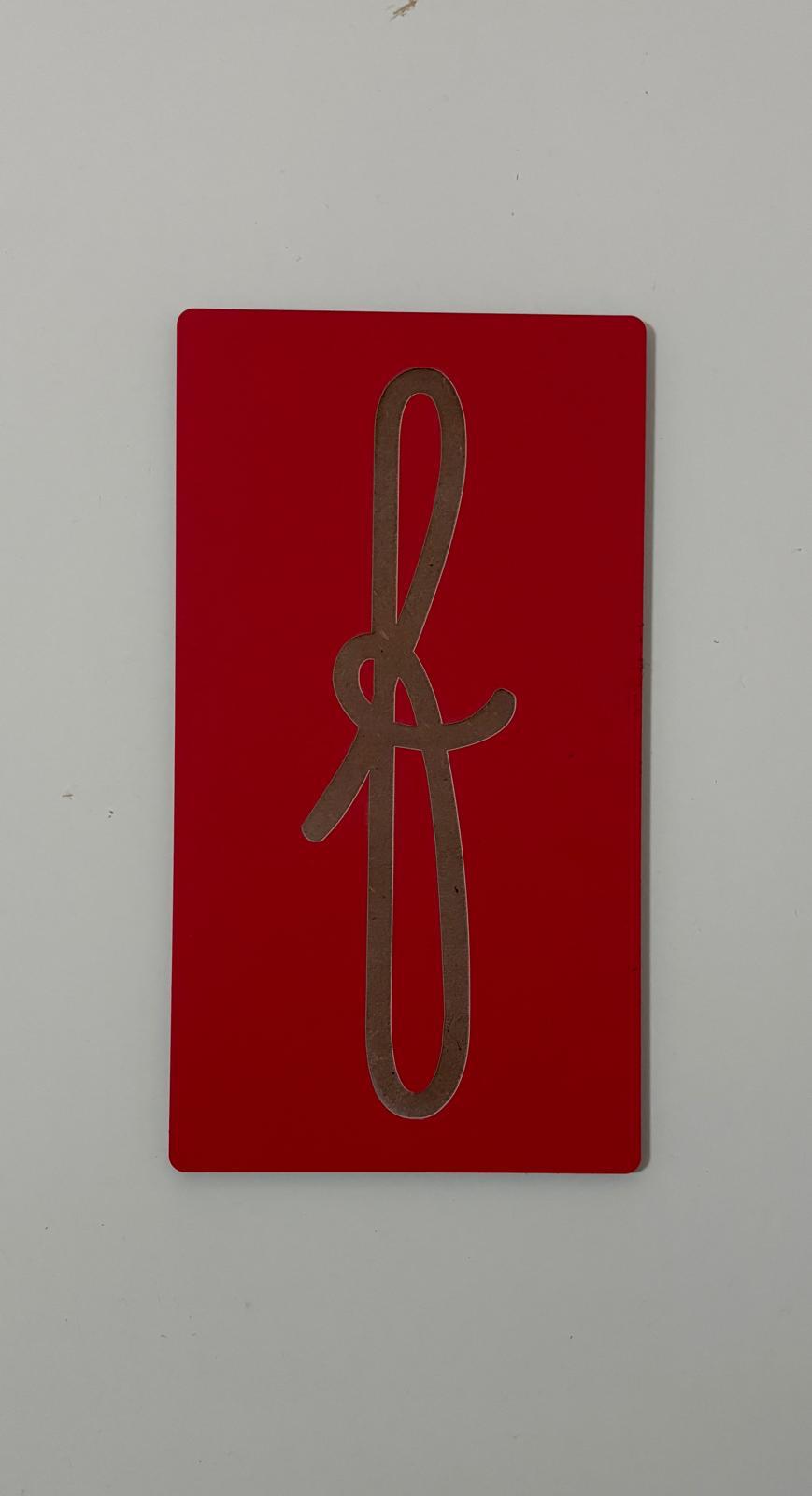 Letras de Lixa Montessori (sem lixa)