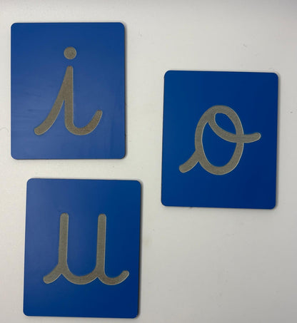 Letras de Lixa Montessori (sem lixa)