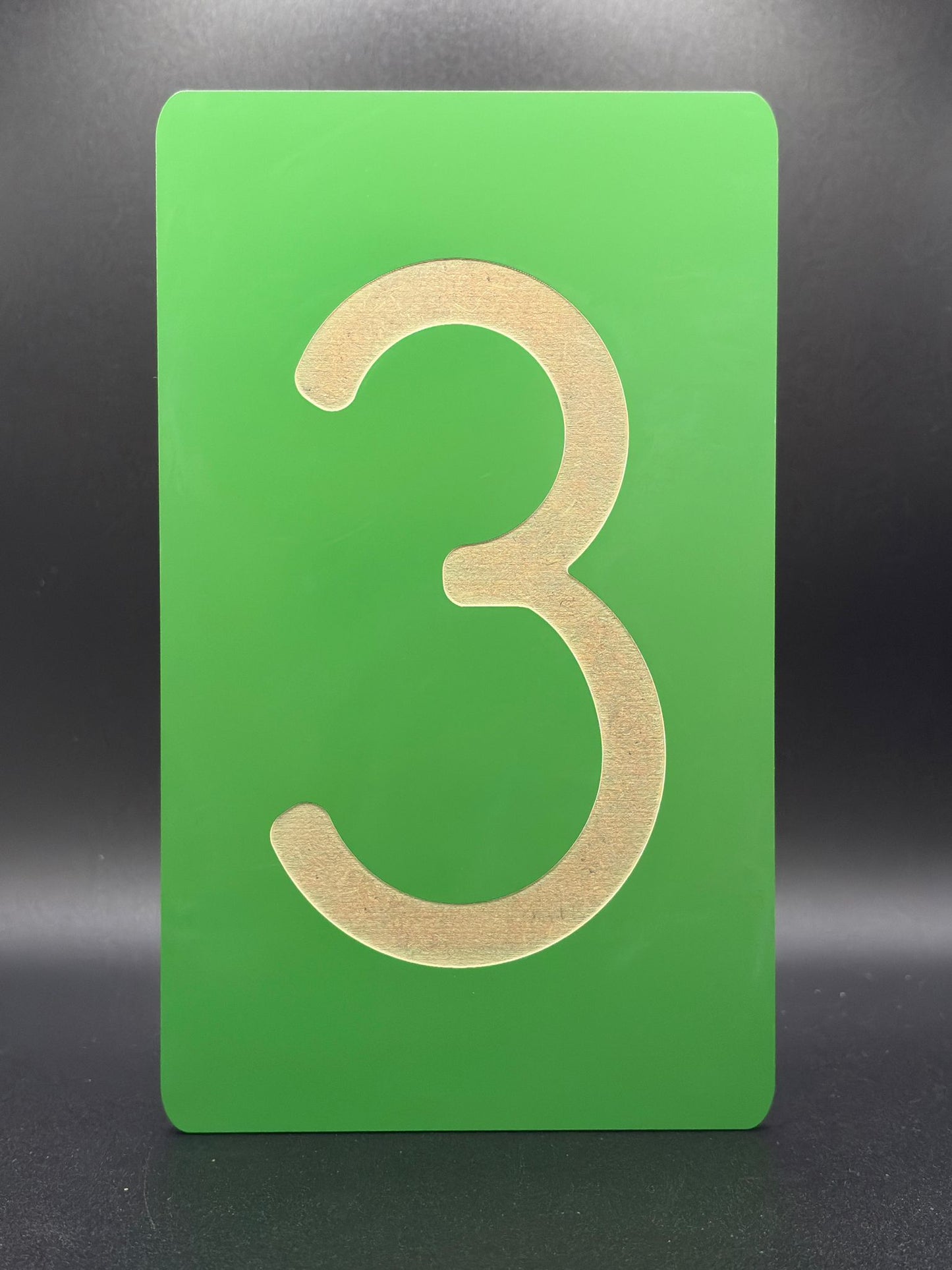 Número de Lixa Montessori 3