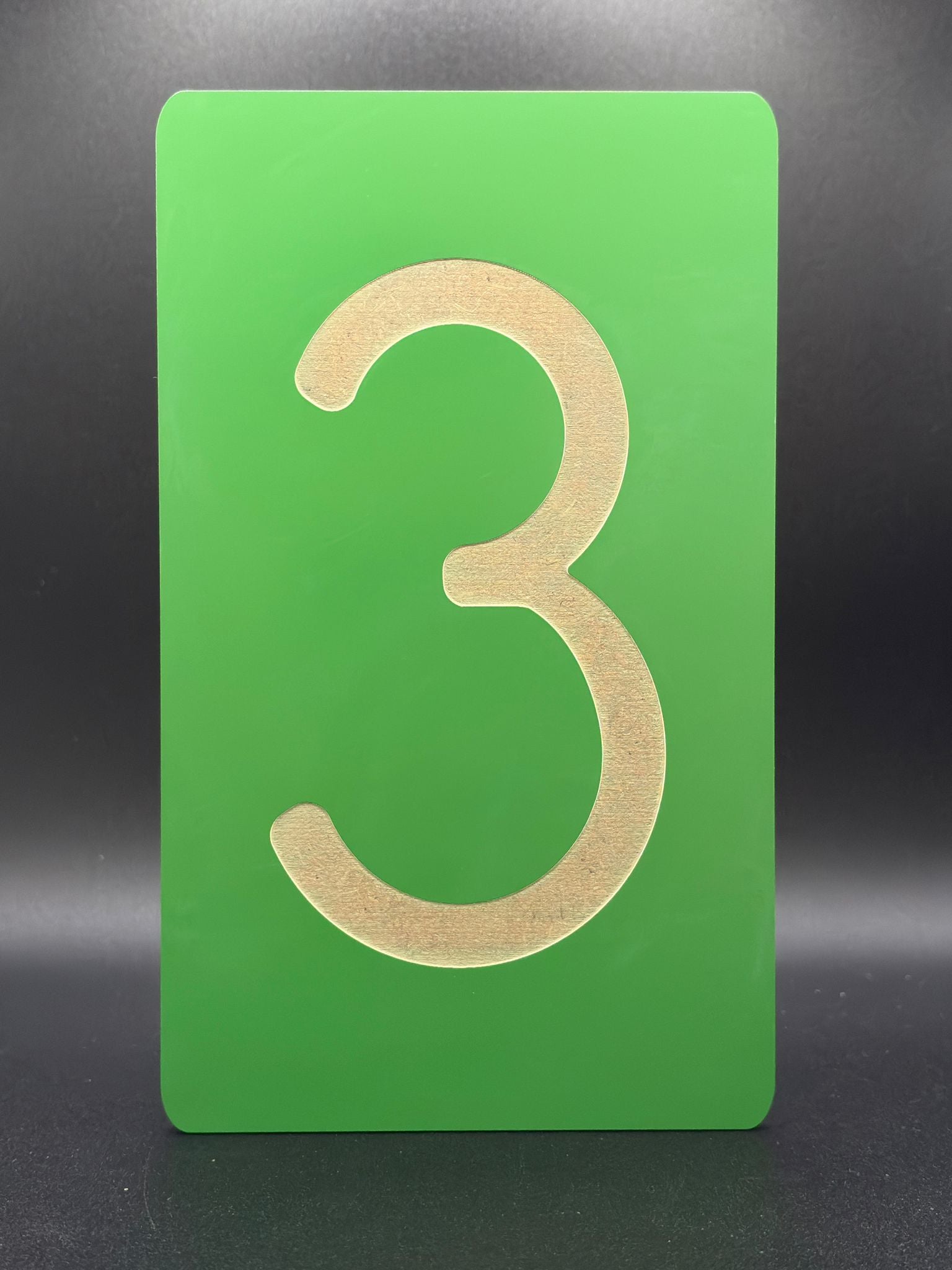 Número de Lixa Montessori 3