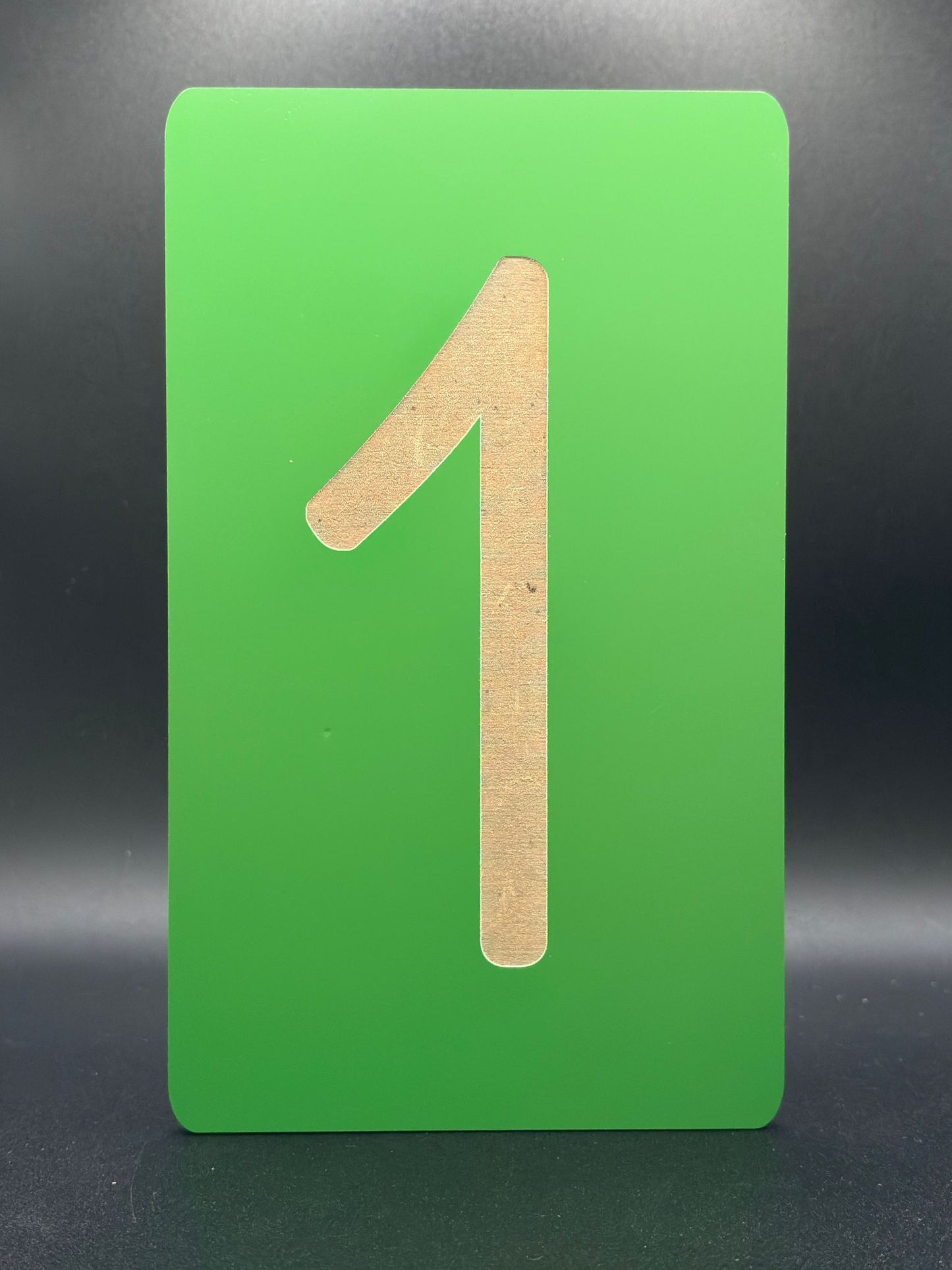 Número de Lixa Montessori 1