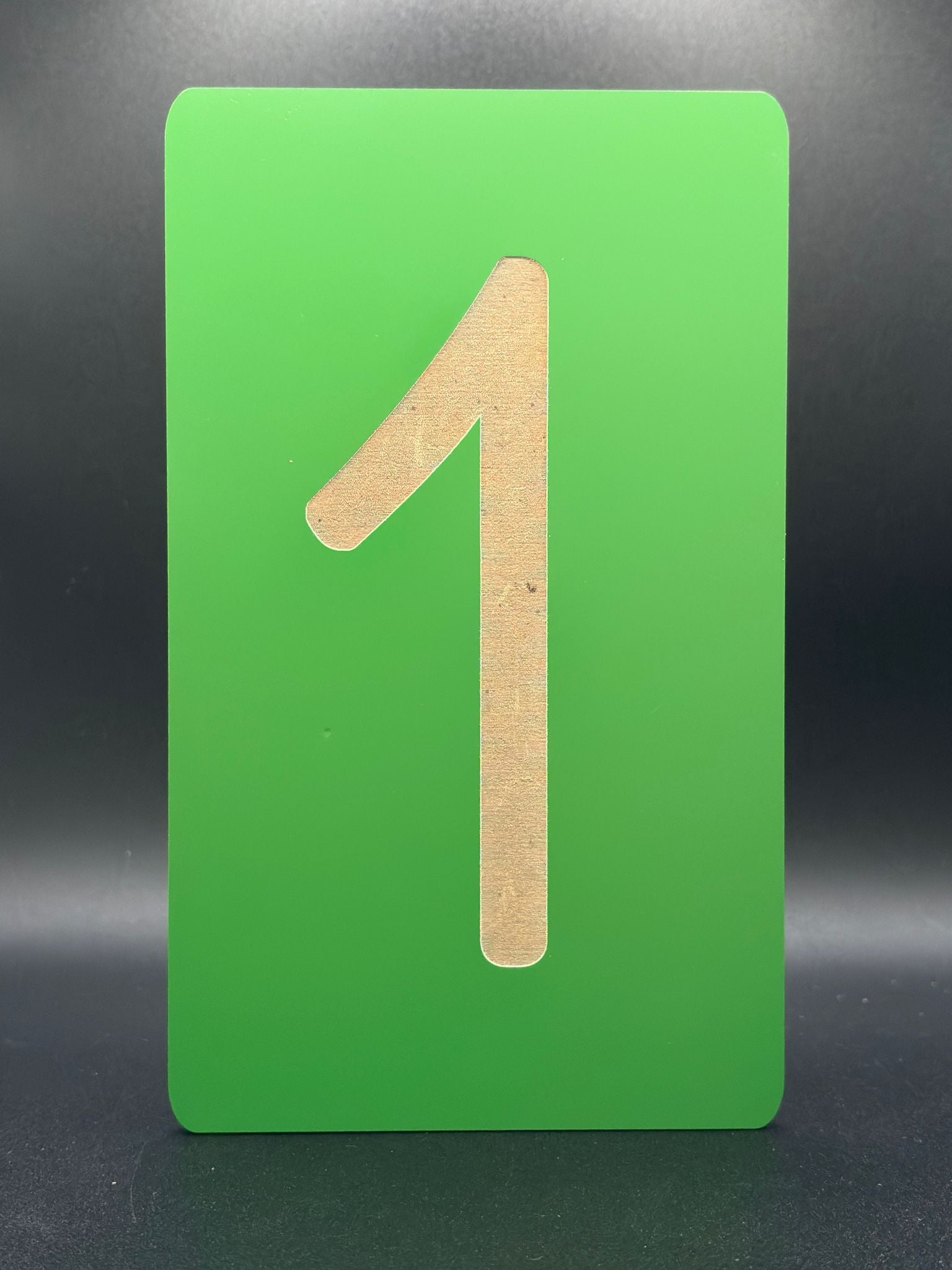 Número de Lixa Montessori 1