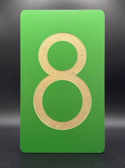 Número de Lixa Montessori 8