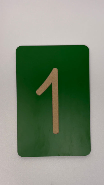 Números de Lixa Montessori